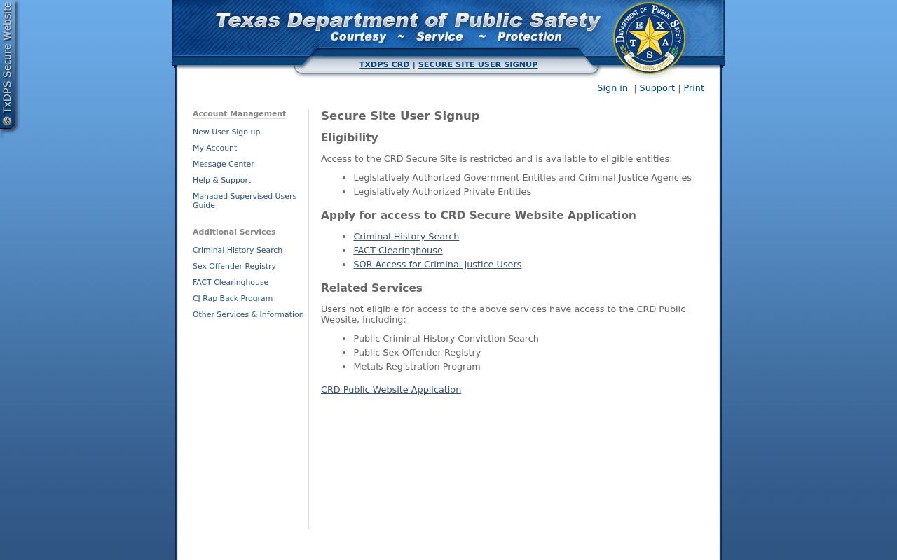 Kendall County criminal court case comparison with Texas DPS record account
