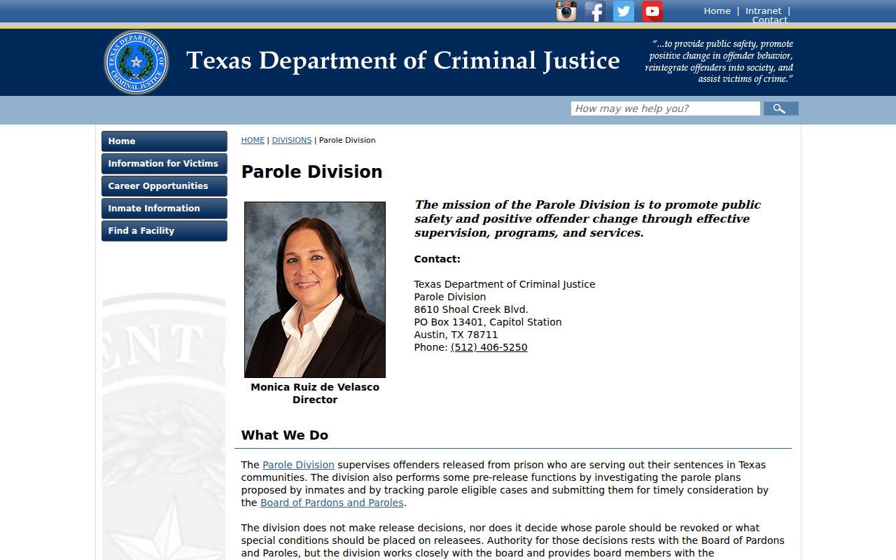 Kendall County sex offender registry comparison with Texas parole supervision